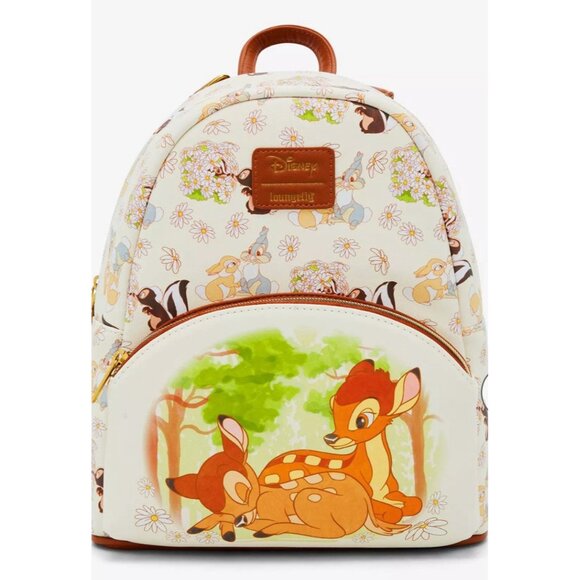 NWT Loungefly Disney Bambi Friends Mini Backpack main image 9